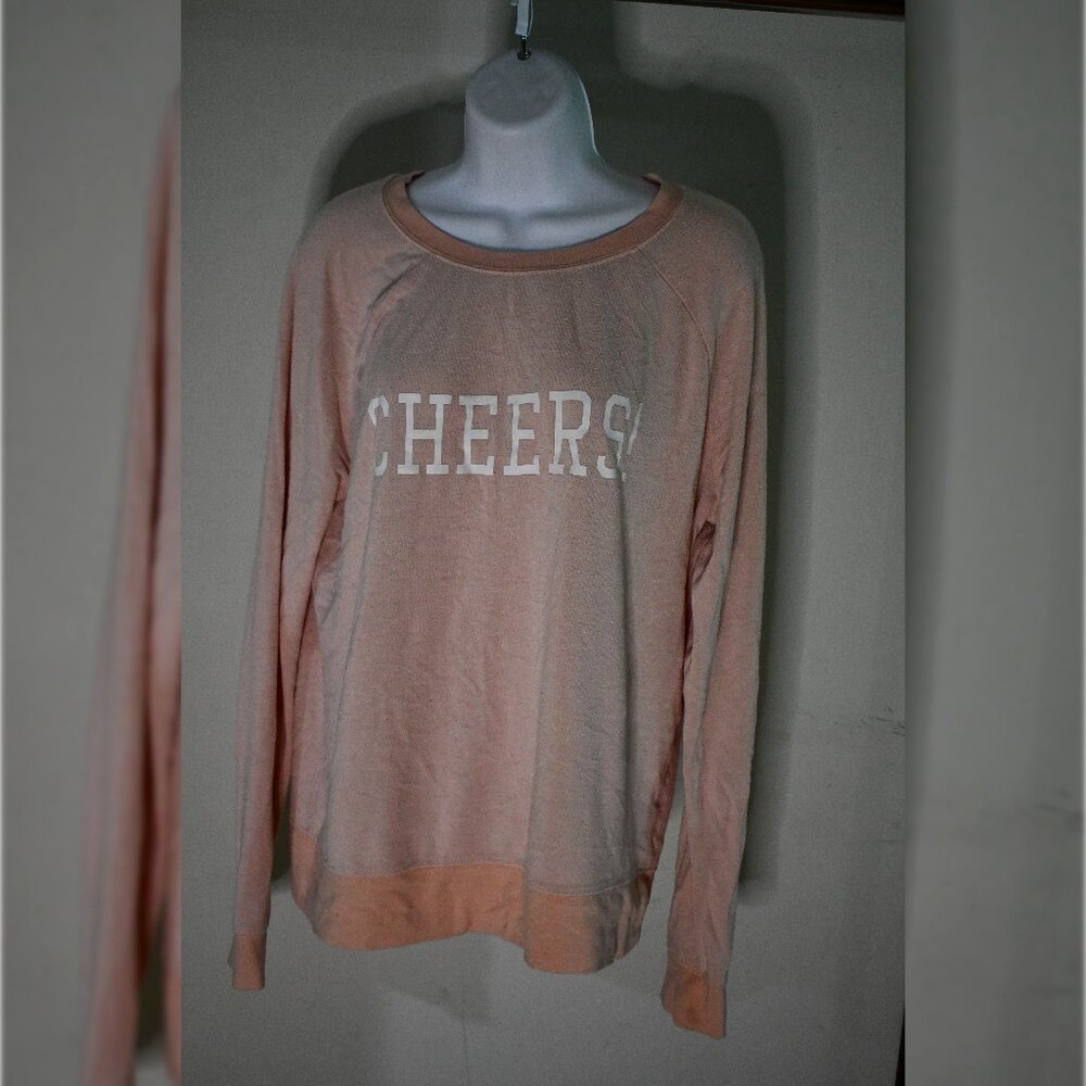 Women's "Cheers!" Pink Sweater